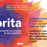 RiFiorita, Lotteria solidale terremoto Umbria