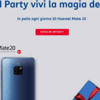 Lotteria A Natale vinci Huawei Mate 20 con TIM Party