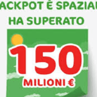 Jackpot record da 150 milioni di euro per le estrazioni Superenalotto 11 maggio 2019.
