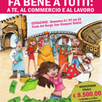 A Rimini la Lotteria Zeinta di Borg, 'La fortuna che fa bene a tutti: a te, al commercio e al lavoro'