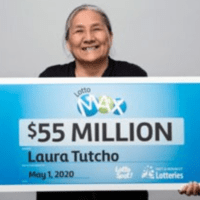 Laura Tutcho, la nonna che ha vinto una fortuna alla lotteria canadese Lotto Max.