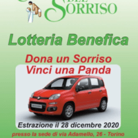 Lotteria «Dona un Sorriso, vinci una Panda» organizzata da 'Missione del Sorriso', per aiutare i bimbi dell'India.