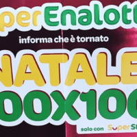 Superenalotto SuperStar - Natale 100X100 edizione 2020.