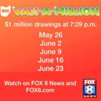 Vax-a-Million: prima vincita da 1 milione di dollari in Ohio alla lotteria dei vaccinati.