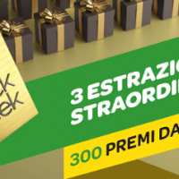 Superenalotto SuperStar, con 'Black Week 2021' in palio 300 premi GARANTITI da 50.000€ in occasione del Black Friday.
