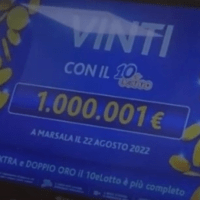 Marsala (Trapani), 10eLotto: vinto 1 milione di euro.