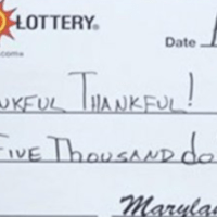 Maryland (USA). vincita alla lotteria grazie ai numeri sognati dalla sorella.